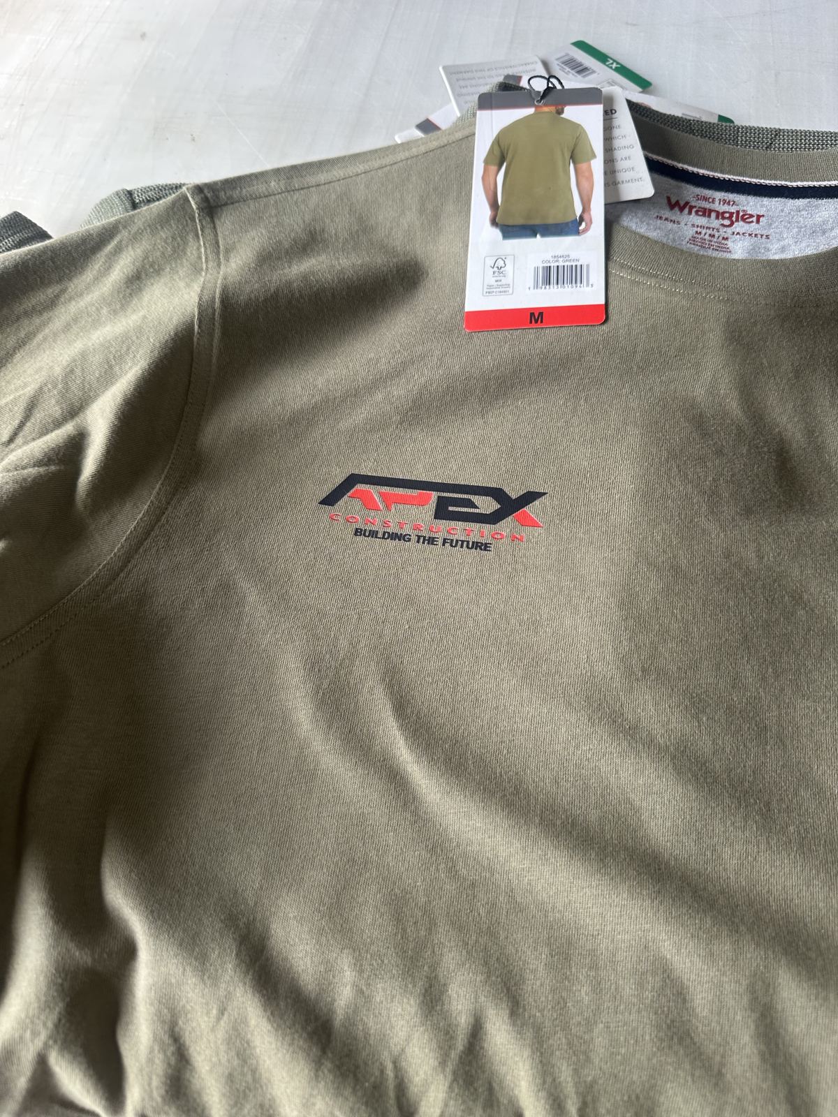 Apex Construction printed T-shirt